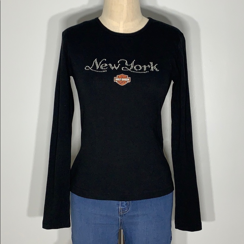 Harley-Davidson Black Long Sleeve Tee